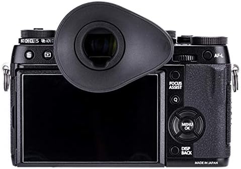 JJC Oval Shape Eyecup Eyepiece Eyeshade EC-XH W Replacement for Fuji X-T5 X-T4 X-T3 X-T2 XT4 XT3 XH2 GFX100S GFX100 GFX 50S GFX50S II Camera Viewfinder Replace Fuji Eye Cup EF-XTS EF-XTM EF-XTL EC-XHW - Image 5