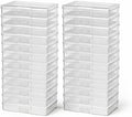 novelinks 24 Pack 4"x6" Photo Storage Boxes and Picture Organizer (Clear) by novelinks