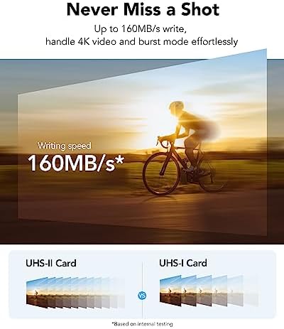 Lexar 256GB 2-Pack Silver PRO SD Card, 280MB/s Read, 4K, V60, U3, UHS-II - Image 4