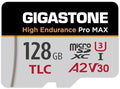 【5 Yrs Free Data Recovery】【Dash Cam】 GIGASTONE 128GB Micro SD Card, TLC High Endurance Pro MAX, Speed Up to 160MB/s, Compatible with REDTIGER Rove VIOFO VANTRUE PRUVEEO, MicroSDXC UHS-I A2 V30 U3 by Gigastone