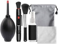 Camera Lens Cleaning Kit, Professional DSLR Lens Cleaning Tool with Waterproof Storage Bag, Air Dust Blower, Lens Cleaning Pen Brush, Cleaning Cloth, Empty Bottle, for DSLR Camera Cleaning Tool by Unknown