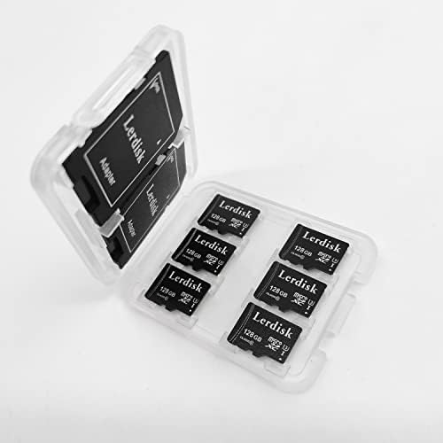 Factory Wholesale 128GB Micro SD Card 6-Pack, U3 A1 V30 Class 10, 80+MB/s Read for 4K Camera, Game Console, Drone,CCTV - with SD Adapter(6x128GB) - Image 6