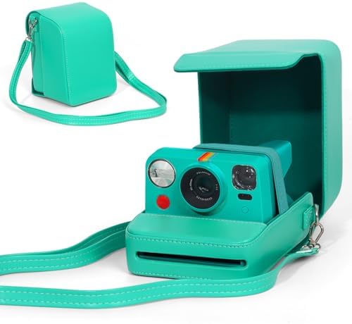 Camera Case for Polaroid Now/Now+ Gen2/3 Instant Film Camera, Teal by wogozan