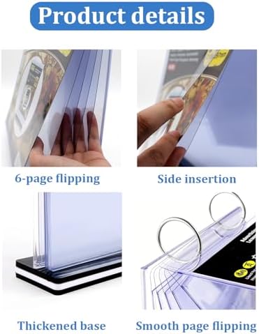 A4 T-Shaped Multi-Page flip Acrylic Sign Holder - Image 4