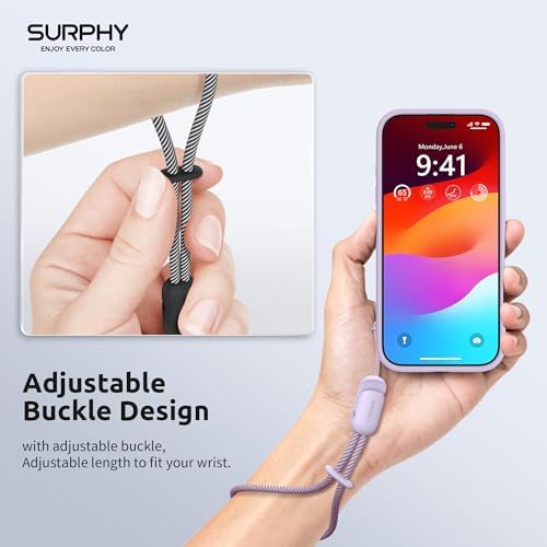 SURPHY 2 Pack Phone Lanyard, Phone Wrist Strap for Case, Camera Wrist Strap - Image 2