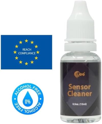 UES APS-C Camera Sensor Cleaning Kit (14 x 16mm Swabs + 15ml Solution) - Image 2
