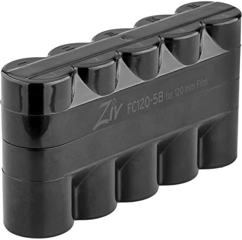 Ziv FC120-5B 120 Film Storage Canister (5-Rolls) by Ziv
