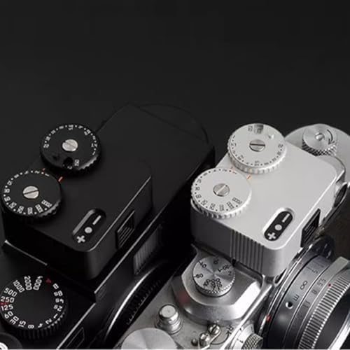 Light Meter for Cameras,Real-time Metering Tool,2 Dial to Adjust Aperture and Shutter Speed 23 Gears,w/Cold Shoe Mount,for Rangefinder (Black) - Image 7