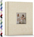 popotop Photo Album 4x6-600 Photos Photo Books with 600 Horizontal and Vertical Pockets,Linen Cover Albums for Family Wedding Anniversary Baby Vacation Pictures by Popotop