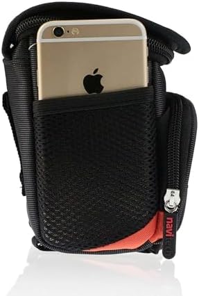 Navitech Black Camera Shoulder Bag Compatible with YYKLNYP 4K 64MP Digital Camera - Image 3