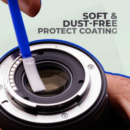 REFLEX CAMERA 24mm 8 Piece Camera Sensor Cleaning Kit 6 Full Frame Double end Swabs, 5ml Cleaner, Micro Fiber Cloth, Residue-Free Cleaning Kit for Sony, Canon, Nikon DSLR and Mirrorless Cameras - Image 6