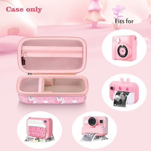 FINTIE Kids Camera Case for Instant Print Digital Cameras, Hard EVA Shell - Image 2