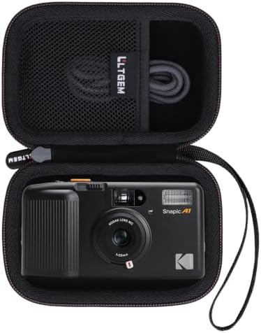 L LTGEM Case Compatible with KODAK Snapic A1 35mm Film Camera, Hard Travel Carrying Camera Case for KODAK Snapic A1(Black) by LTGEM