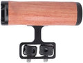Camera Cage Side Handle Adjustable Wooden Grip by Unknown
