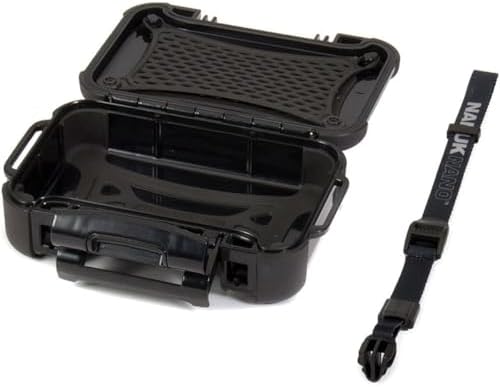 NANUK 320-0001 Nano Series Waterproof Medium Hard Case for Phones, Cameras and Electronics (Black) - Image 3