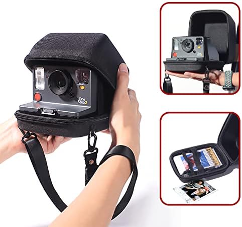 Camera Case for Polaroid Now/Now+/I-Type/Flip Instant Camera, Black - Image 5