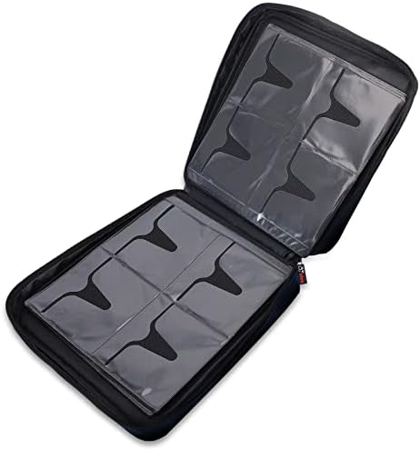 CCidea CD DVD Case Holder, Portable Disc Storage Wallet Binder, Multiple Capacity CD Organizer for Car Home Travel, Anti-Scratch Blu-Ray Game Disc Storage (200-Blue) - Image 5