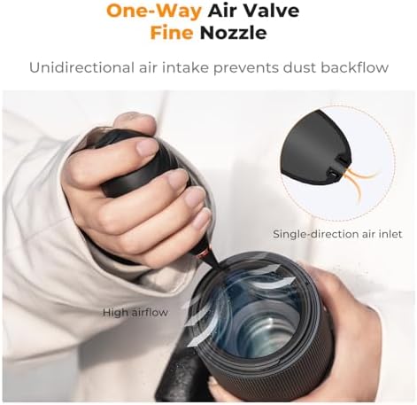 K&F Concept Soft Tip Camera Air Blower, Compact Size for Multiple Devices - Image 3