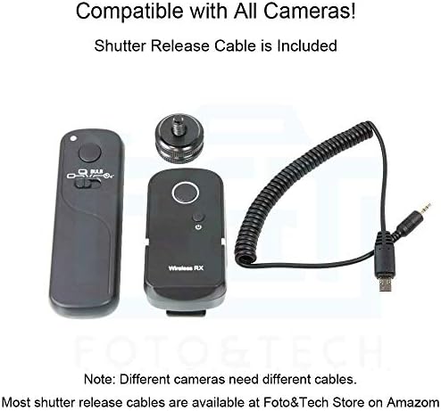 Foto&Tech 360 Any Angle 100m Wless Rmote Control Shutter Release (Compatible with Sony A9 II A7R IV V, A7S II, A7 III II, A6600 A6500 HX300 RX100M3 RX100M2 RX100III a1 II) - Image 7