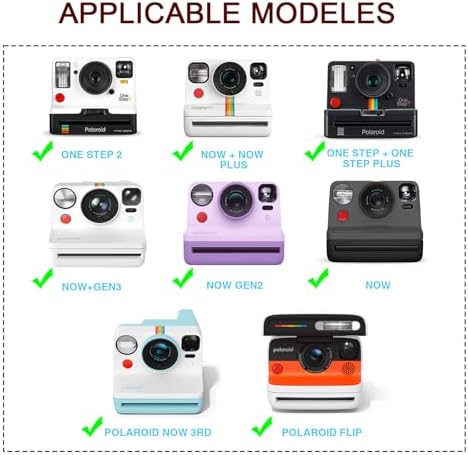 Camera Case for Polaroid Now/Now+/I-Type/Flip Instant Camera, Blue - Image 3