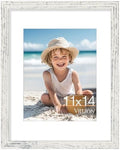 Vittanly 11x14 Picture Frame Made of Solid Wood for Wall and Tabletop by Vittanly