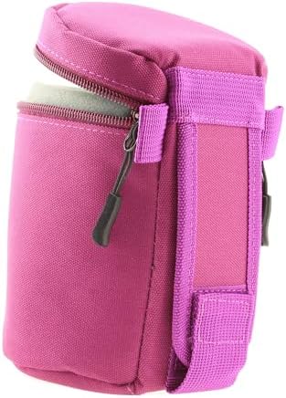 Navitech Purple Water Resistant Camera Lens Protective Case Pouch - Compatible With lightdow EF 85mm F1.8 Portrait Lens - Image 2