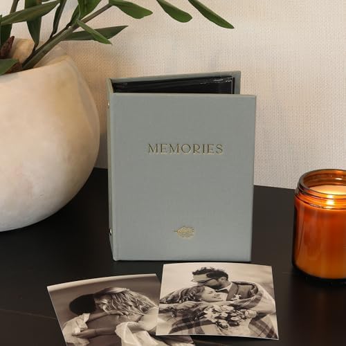 Beautiful Linen Photo Album For 4x6 Photos - Holds Up To 100 Pictures - Image 2