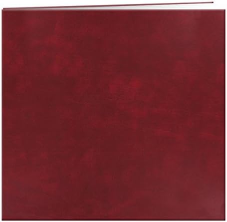 Pioneer Leatherette Post Bound Album 12"X12"-Burgundy by PioneerPhotoAlbums