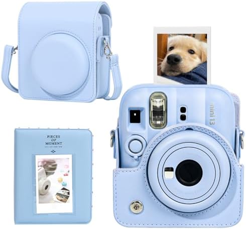 CAIYOULE Camera Case for Fujifilm Instax Mini 13 Instant Film Camera, Blue by CAIYOULE