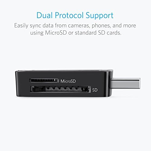 Anker USB 3.0 SD Card Reader, 2-in-1 for SDXC, SDHC, MMC, RS-MMC, Micro SDXC, Micro SD, Micro SDHC, UHS-I Cards - CardReader, Micro SD Card Reader (Pack of 2) - Image 5