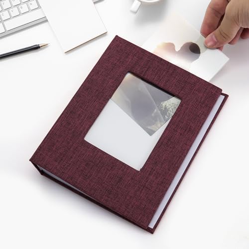 Vienrose 4x6 Small Photo Album, 2 Pack, 100 Photos, Purple - Image 3