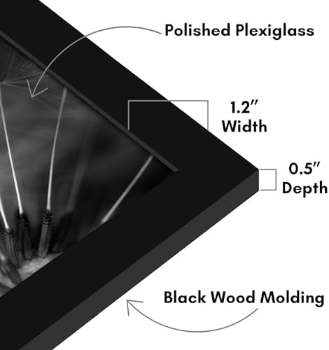 Americanflat 21x26 Poster Frame - Engineered Wood - Black - Image 3