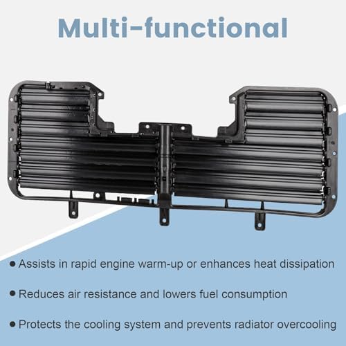 Active Grille Shutter Assembly fits 2017-2018 GMC Sierra 1500 - Image 4