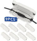 9 Pack Outdoor Extension Cord Safety Cover, Waterproof, White by Unknown
