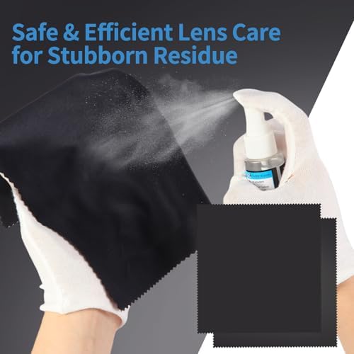 Camkix 14-in-1 Camera Lens Cleaning Kit - Includes Advanced Large Silicone Air Blower, 2in1 Lens Cleaning Pen, Dry Swabs, Cleaning Paper, 30 ML Optical Lens Spray for Mirrorless Cameras, APS-C, DSLR - Image 5