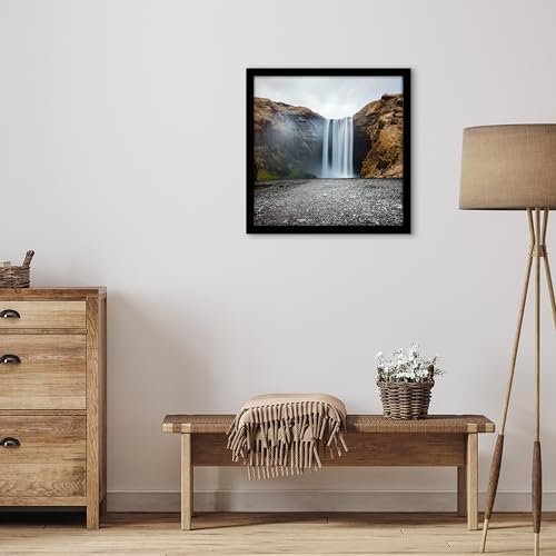 Americanflat 22x22 Poster Frame - Engineered Wood - Black - Image 4