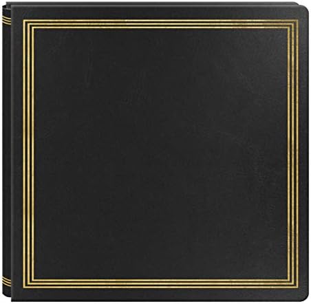 Large Magnetic Page X-Pando Photo Album, Black by PioneerPhotoAlbums