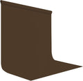 Brown Photography Backdrop for Photoshoot, Fabric 8x10ft | Polyester Studio Photo Backgrounds, Non Reflective, Easy to Hang, for Portrait Shoot, Product, Party Decor, Video Creation by LYLYCTY