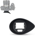 JJC Camera Viewfinder Eyecup Eyepiece for Sony A7R VI A7R V A7R5 A7 IV A7M4 A7S III A7SIII A7S3 A1 Alpha 1 Replaces Sony FDA-EP19 Eye Cup, Oval Shape Soft Silicone and 360° Rotatable Design by JJC