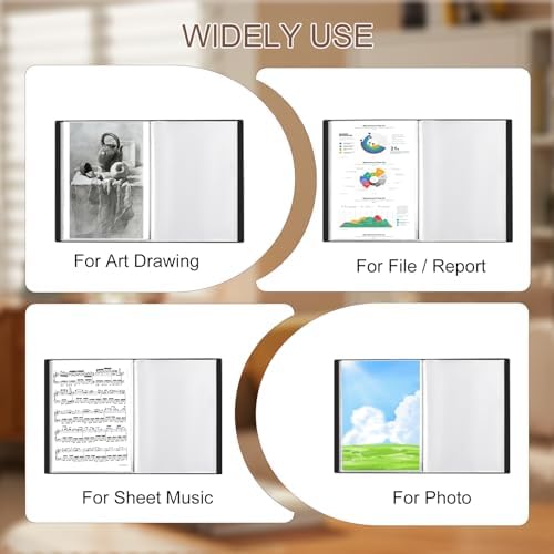 A3 Plastic Presentation Book with 20 Pockets, 2 Pack - Image 7