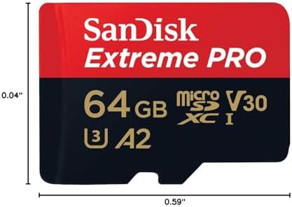 SanDisk 64GB Extreme PRO microSDXC Card + SD Adapter + RescuePro Deluxe, up to 200 MB/s, with A2 App Performance, for Smartphones, Action Cameras or Drones UHS-I Class 10 U3 V30 - Image 7