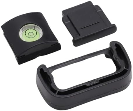 Bewinner Camera Eyecup Fit for A7C, Soft Silicone Viewfinder Eyepiece with Hot Shoe Cover Protector Cap & Bubble Spirit Level Kit, Dust Proof, AntiGlare, Lightweight by Bewinner