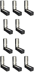 Guardhouse 9" Single Row Storage Box for 2" Paper and Plastic Coin Holders Black Bundle of 10 Boxes by Guardhouse
