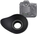 JJC EN-DK19 Large Eye Cup, Ergonomic Oval Soft TPU Rubber Eye Piece, D850 Eyecup Viewfinder, DK 19 Replacement, 65*51*34mm, Compatible with Nikon D850 D810 D800E D800 D500 D3 D3S D3X D4 D4S D5 Df by Fotasy