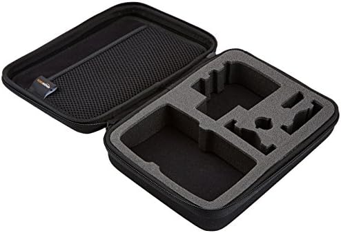 Amazon Basics Small Portable Protective Carrying Case for GoPro and Action Camera, Padded with Secure Handle, 9 x 7 x 2.5 inches, Black - Image 3
