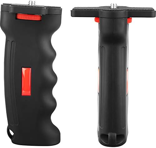 Camera Handle Grip,1/4" Camera Handheld Stabilizer with Wrist Strap,Chromlives Handle Grip Support Mount for DSLR Camcorder Smartphone Action Cameras Led Video Light - Image 5