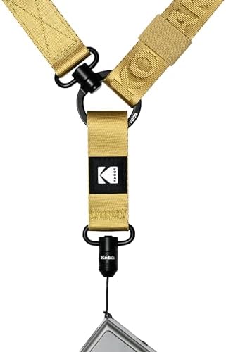 KODAK Multi-Purpose Camera Strap (Khaki) - Quick-Detach System, Lightweight, Durable Metal Swivels, Multiple Usages, SLR Cameras, Compact Cameras, Smart Phones - Image 4