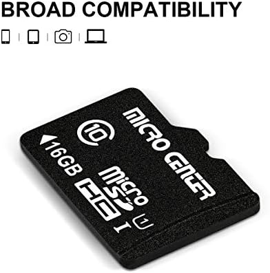 INLAND Micro Center 16GB Class 10 Micro SDHC Flash Memory Card with Adapter for Mobile Device Storage Phone, Tablet, Drone & Full HD Video Recording - 80MB/s UHS-I, C10, U1 (4 Pack) - Image 3