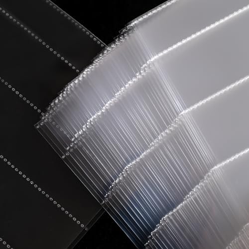 30 Pcs 35mm Film Negative Sleeves Film Negative Storage Album, Clear Page Protectors for 135mm/35mm Camera Film Roll, Acid-Free 135mm Film Travel Organizer for 3-Ring Binder, Holds 1260 Frames - Image 4
