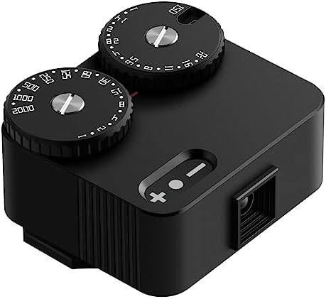 TTARTISAN Light Meter II with Real-time Metering Tool, Two Dial to Adjust ISO, Aperture and Shutter Speed (Black) by TTARTISAN